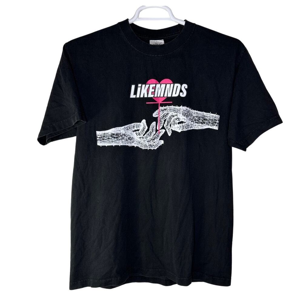 Like Minds Oprahside Clark YouTuber Merch Shirt Men’s Large Black‎ Short Sleeve